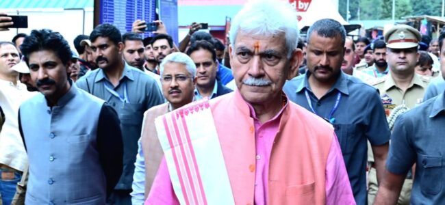 Amarnath Yatra-2025; Success of Yatra will give significant boost to tourism sector in JK: Lt Guv Amarnath Yatra-2025; Success of Yatra will give significant boost to tourism sector in JK: Lt Guv