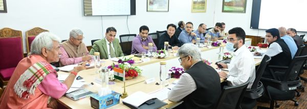 Lt Guv reviews progress of Pradhan Mantri TB Mukt Bharat Abhiyaan Lt Guv reviews progress of Pradhan Mantri TB Mukt Bharat Abhiyaan