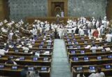 Lok Sabha adjourned again amid uproar by opposition members Lok Sabha adjourned again amid uproar by opposition members
