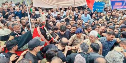 ‘Ashura’ observed across Kashmir: Sea of mourners join historic Zuljinah procession at Zadibal