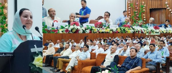 Sakeena Itoo credits SKIMS’s founding to Sher-i-Kashmir Sakeena Itoo credits SKIMS’s founding to Sher-i-Kashmir