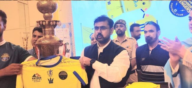 Satish Sharma launches Kashmir Super League 2025