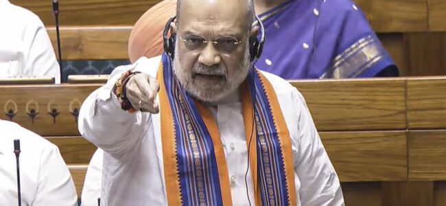 Amit Shah tears into Congress, allies as bill essential for women’s quota law fails to garner needed support