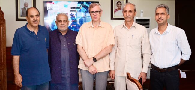 Several legislators call on Chief Minister Omar Abdullah Several legislators call on Chief Minister Omar Abdullah