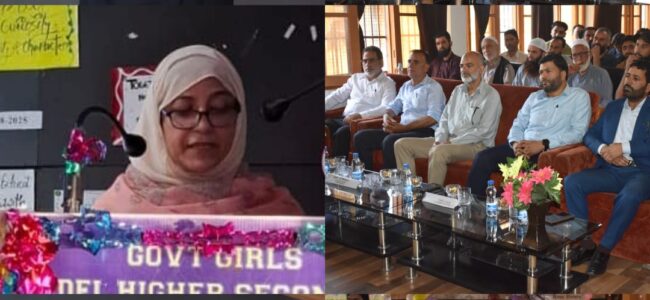 Cluster Head GGHSS Bandipora Hosts Mass Parent-Teacher Meeting