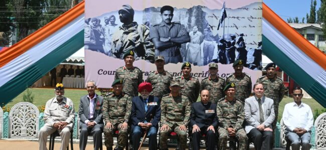 Battle field symposium titled ‘Hajipir–Valour beyond the Pass’ held Battle field symposium titled ‘Hajipir–Valour beyond the Pass’ held