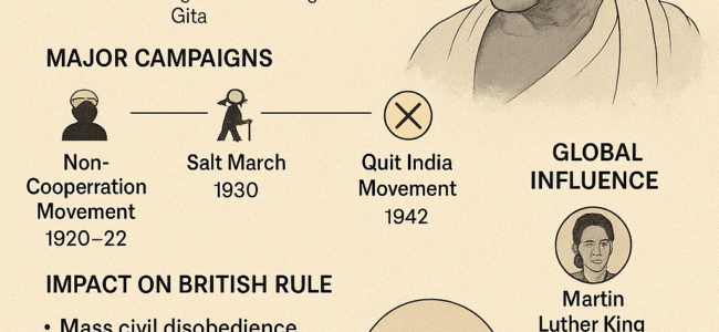 The Power of Peace: How Gandhi’s non-violence reshaped India’s fight for freedom The Power of Peace: How Gandhi’s non-violence reshaped India’s fight for freedom