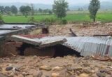 Land subsidence hits highway in Udhampur, seven shops damaged Land subsidence hits highway in Udhampur, seven shops damaged