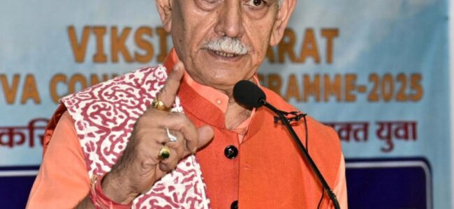 Poets and writers must strengthen unity, counter secessionist attempts: Lt Guv Poets and writers must strengthen unity, counter secessionist attempts: Lt Guv