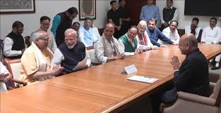 NDA candidate Radhakrishan files nomination papers for vice presidential election NDA candidate Radhakrishan files nomination papers for vice presidential election