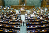 Rajya Sabha adjourned amid uproar over CJP-led protest at Jantar Mantar Rajya Sabha adjourned amid uproar over CJP-led protest at Jantar Mantar