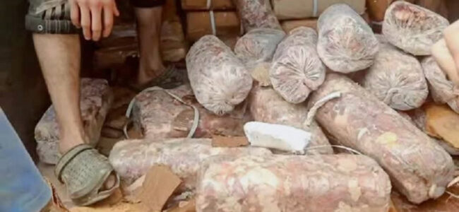J&K seizes 12,000 Kg rotten meat in year’s biggest food safety drive: Govt J&K seizes 12,000 Kg rotten meat in year’s biggest food safety drive: Govt