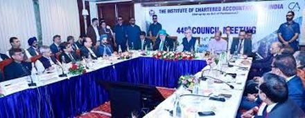 CM interacts with ICAI members at its 445th Council Meeting in Pahalgam CM interacts with ICAI members at its 445th Council Meeting in Pahalgam