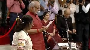 C P Radhakrishnan sworn in as vice president