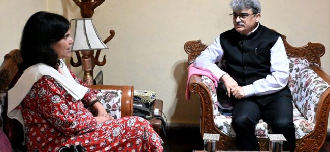 CS discusses strengthening of health infra with Union Health Secretary