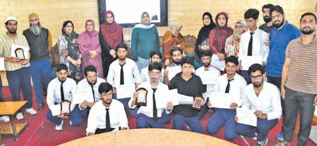 Milad-un-Nabi (PBUH) celebrations: GDC Ganderbal hosts debate and Naat Competition