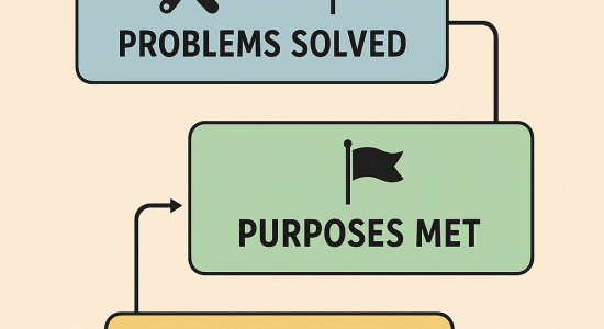 Purposes Met and Problems Solved