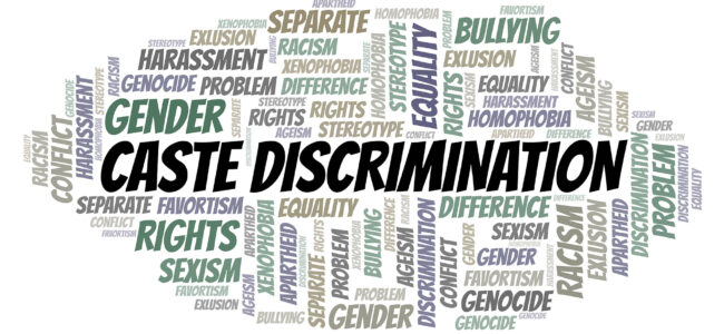 Persistence of caste prejudice among the educated class