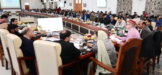 CM Omar Abdullah convenes review meeting of District Kulgam