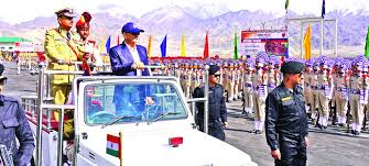 LG Kavinder Gupta attends historic first Passing Out Parade of Ladakh Police