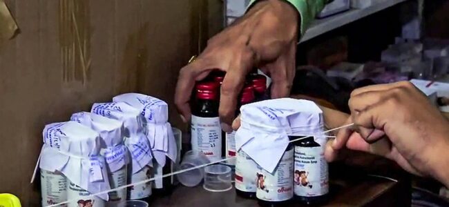 After cough syrup tragedy, MP hospital under lens over ‘worms’ in medicine