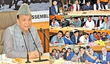 Speaker engages with Media persons in Pre-Assembly session talks