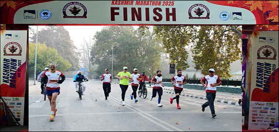 CM Omar Abdullah flags off 2nd Edition of Kashmir Marathon