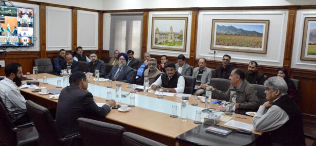 CS reviews preparedness for Constitution Day celebrations across J&K