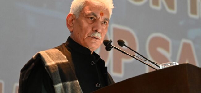 LG calls for frequent checking, surveillance of prisons across JK LG calls for frequent checking, surveillance of prisons across JK