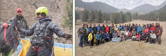 Aru Valley hosts first-ever high-altitude paragliding Festival