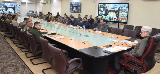 CM reviews winter preparedness, directs departments to ensure essential services during inclement weather CM reviews winter preparedness, directs departments to ensure essential services during inclement weather