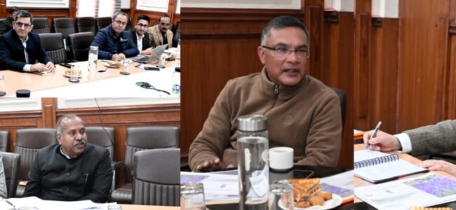 Chief Secy leads inter-departmental drive to unlock MAP sector potential in J&K Chief Secy leads inter-departmental drive to unlock MAP sector potential in J&K
