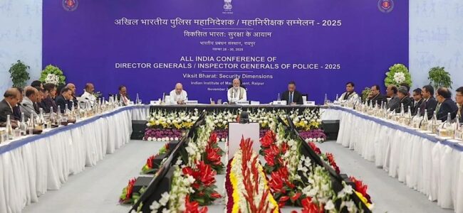 Enhance professionalism to transform public perception of police: PM Modi to DGPs