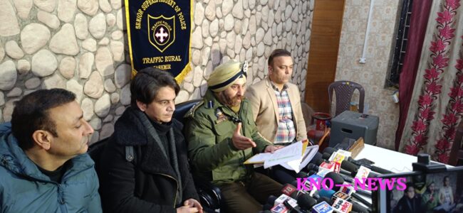 Kashmir rural areas record decline in road mishaps, fatalities: SSP Traffic