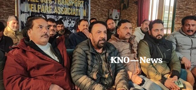 J&K transporters call for strike on Dec 15 over ‘neglect’ by government