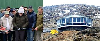 CM inaugurates Asia’s longest ski drag lift at Gulmarg