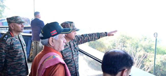Vijay Diwas : Lt Guv unveils 108-ft high mast National Flag at Kachrial