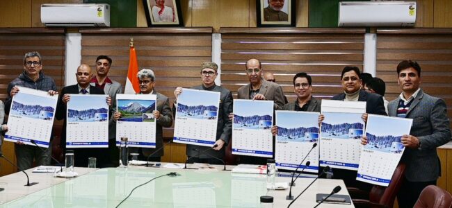 CM Omar Abdullah unveils 2026 Tourism, JKCCC Calendars; launches Tourism Kashmir Website, Skiing courses