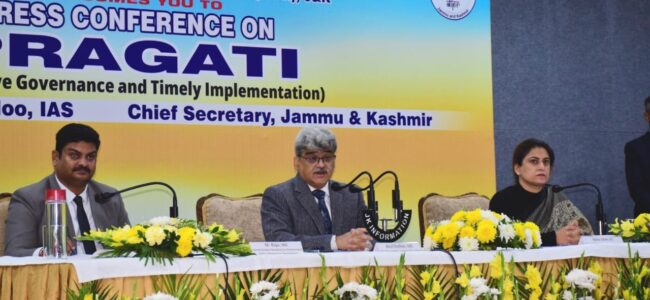 PRAGATI driving timely execution of mega projects in J&K: Chief Secretary
