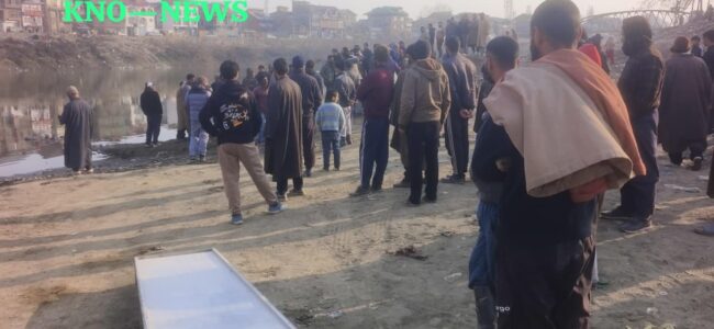 Search for Gandbal boat tragedy victim ends, body recovered from Jhelum