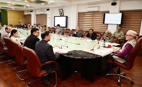 Ahead of budget session CM chairs cabinet meet Ahead of budget session CM chairs cabinet meet