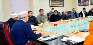 Pre-budget consultations:    CM engages with legislators of South, North Kashmir districts