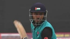 Police orders probe after cricketer wears helmet with Palestinian flag