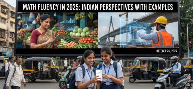 Math Fluency: Indian Perspectives with Examples