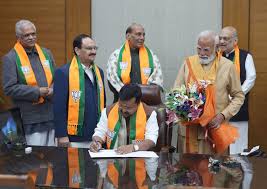 Nitin Nabin takes over as BJP’s 12th president Nitin Nabin takes over as BJP’s 12th president