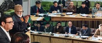 Sagar chairs PUC meeting, examines audit paras of JK MSCL