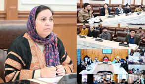 Sakeena Itoo reviews cleanliness, sanitation measures in GMCs, District Hospitals