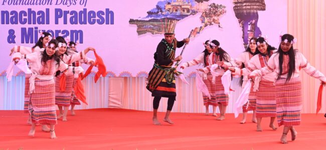 J&K Lok Bhavan celebrated Statehood Day of Arunachal Pradesh and Mizoram