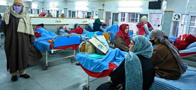 No proposal for fresh adhoc engagements in JK health sector: Govt