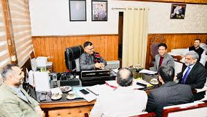 Jal Shakti Minister reviews CAPEX works in Kashmir Division Jal Shakti Minister reviews CAPEX works in Kashmir Division